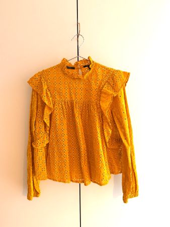 Chemise Scotch & Soda couleur moutarde