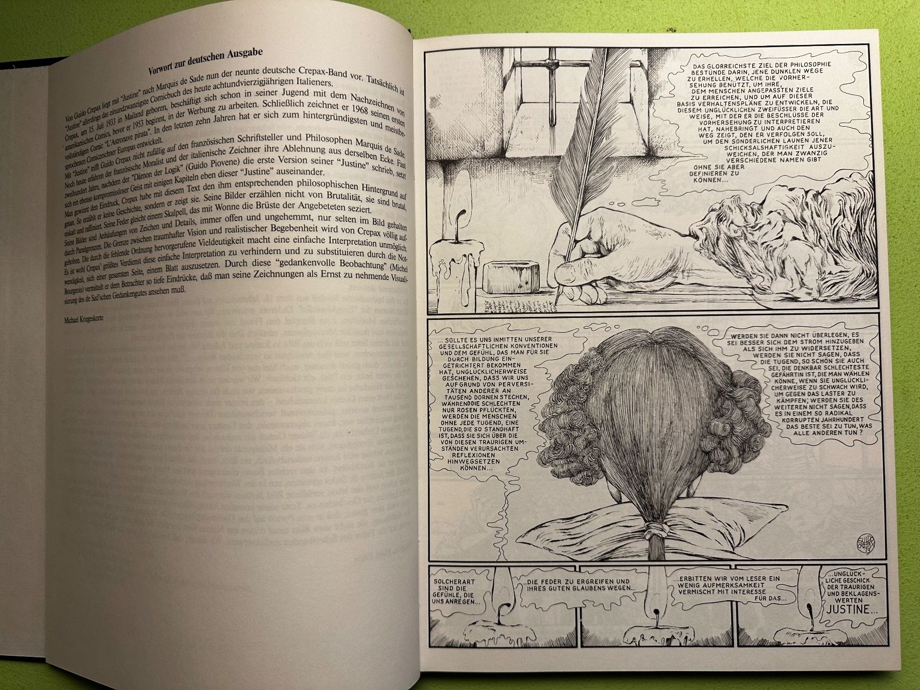 Comics: Guido Crepax: Justine. – Gebraucht aus Zürich von allp 2