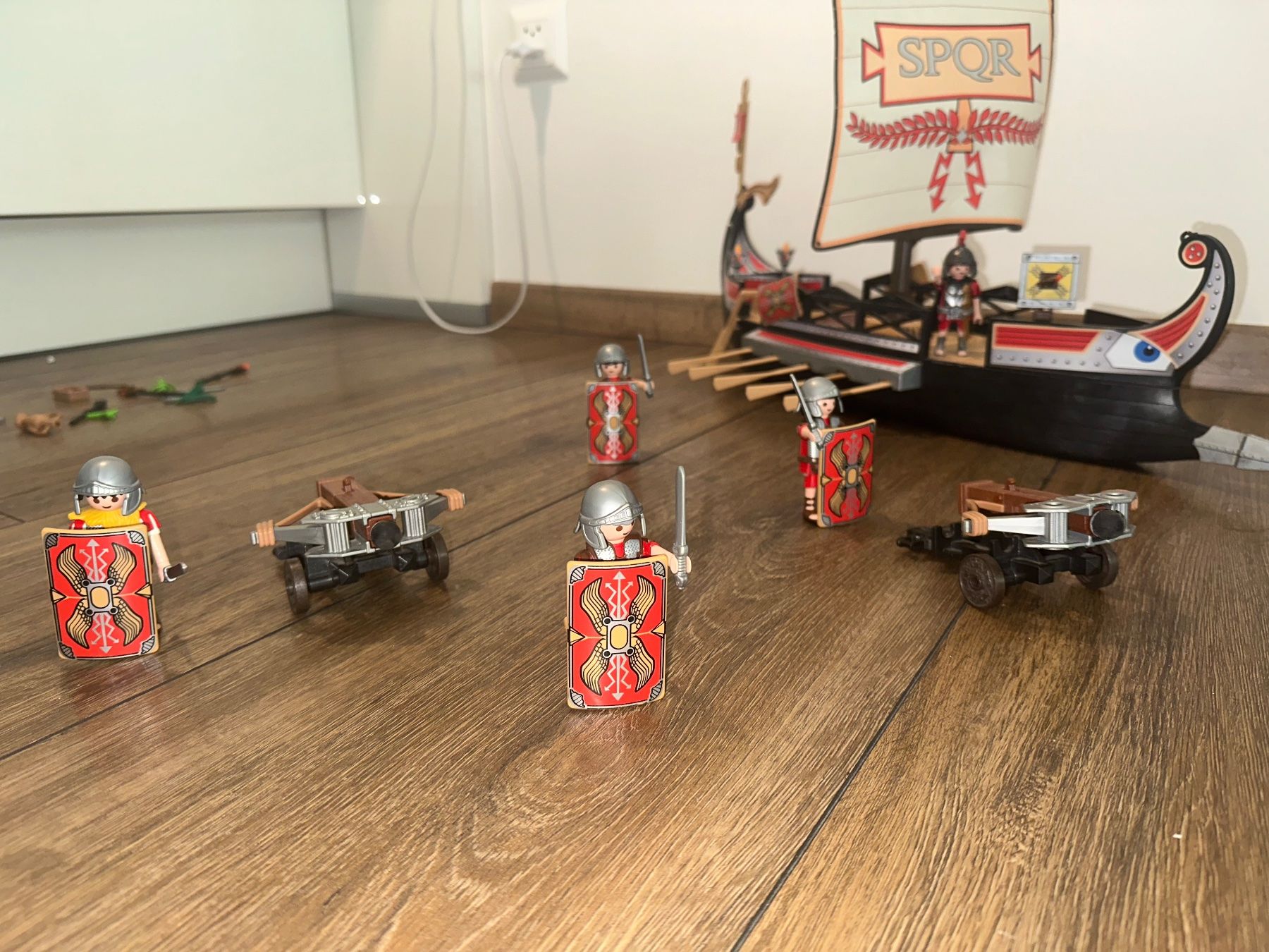 Playmobil Spielzeuge: PLAYMOBIL RÖMER MIT SCHIFF und Gegnern – Gebraucht aus Neftenbach von M.Knoerle 1