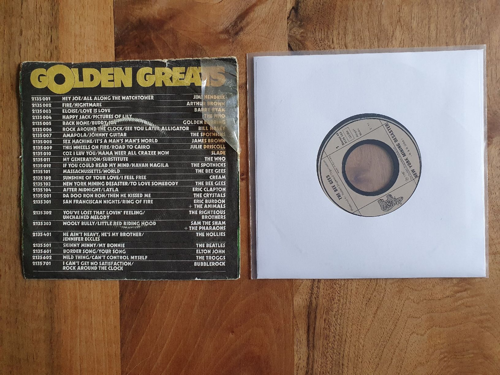 Dischi in vinile: Bee Gees - New York Mining Disaster 1941 Vinyl Single – Usato da Sirnach venduto da dimitri1963 1