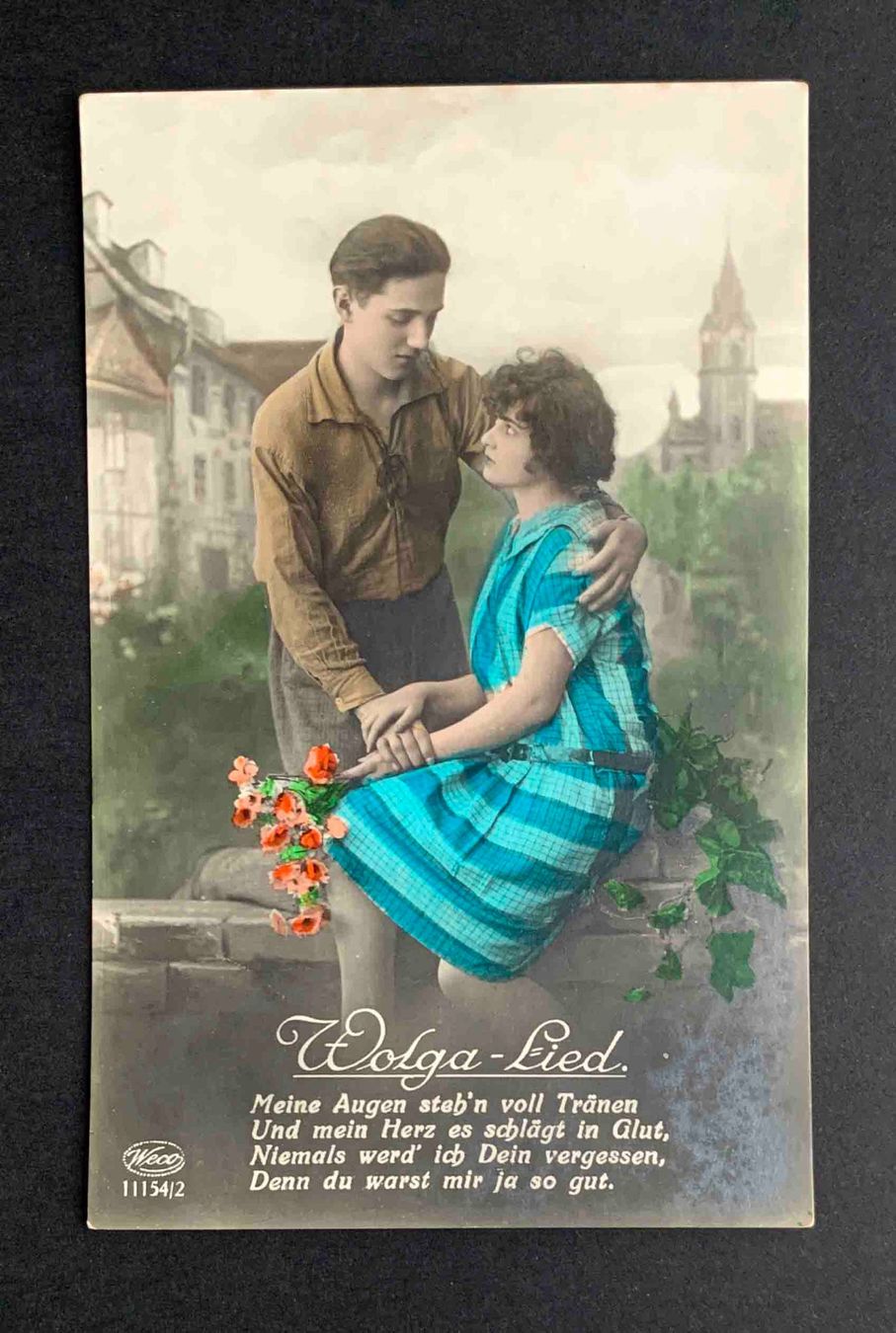 Cartoline postali: AK Wolga Lied 11154 2 – Usato da Goldau venduto da Balkonia09