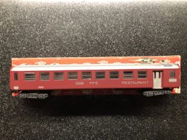 Hag 405 SBB Speisewagen HO, guter Zustand, für Sammler!