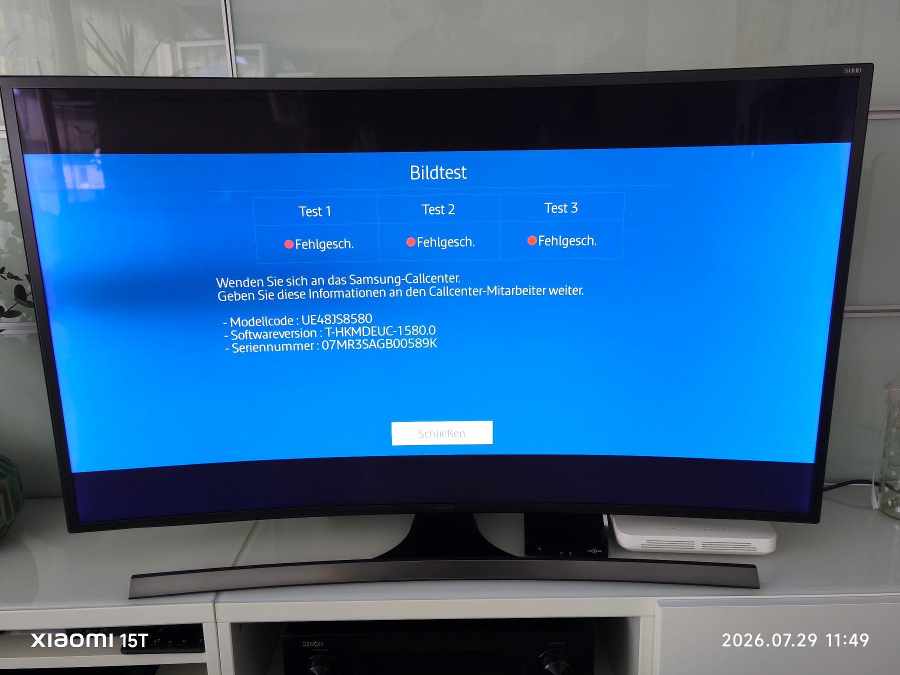 Samsung Televisori: Samsung Curved TV – Difettoso da Oftringen venduto da Julia-1978 1