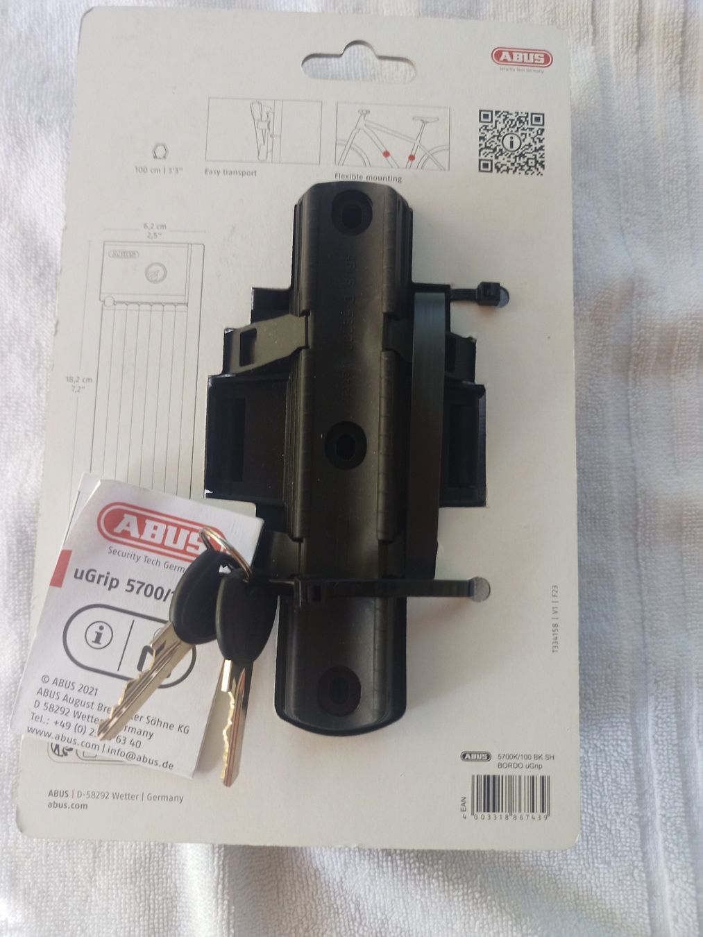 Abus Lucchetti: Velo Schloss ABUS  – Nuovo e nell'imballaggio originale da Winterthur venduto da mal_k2wv 1