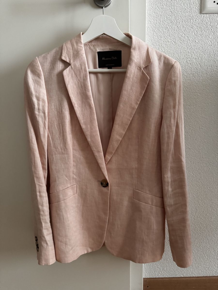Massimo Dutti Completi & Tailleur: Massimo dutti Blazer 36 100% Linen – Usato da Orbe venduto da tar_k6px