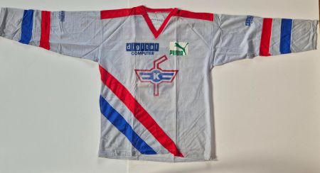 Trikot EHC Kloten #7 Peter Schlagenhauf Signiert!