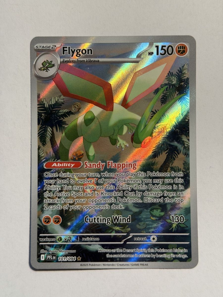 Pokémon Carte collezionabili: Pokemon Flygon AR 101/094 EN – Usato da Uster venduto da l_cards
