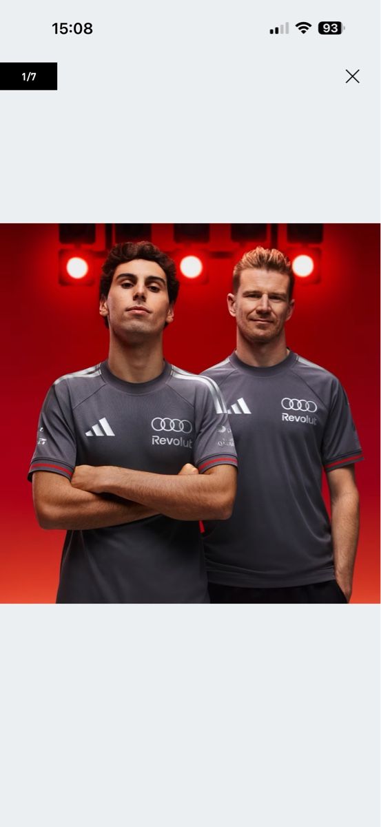 Adidas T-shirts: Audi Revolut F1 Team Driver Authentic Jersey – Neuf avec emballage d'origine à Nürensdorf par mimo1975 6