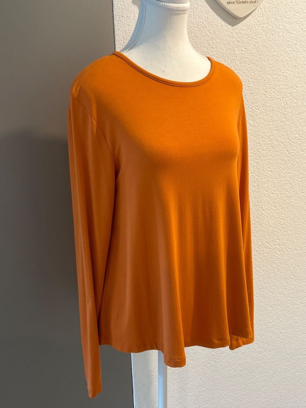 S.Oliver T-Shirts: Damen Langarmshirt orange von s.Oliver Gr.34 – Gebraucht aus Brunnen von Nala2929 1
