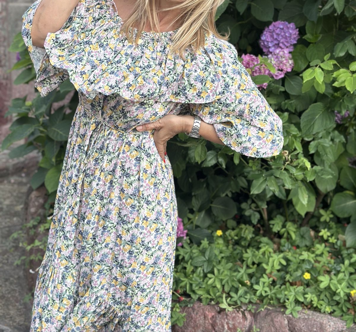 Mango Vestiti: Sommerliches Maxikleid mit Blumenmuster, Grösse 38 – Nuovo (secondo la descrizione) da Zürich venduto da zor_9n5z 3