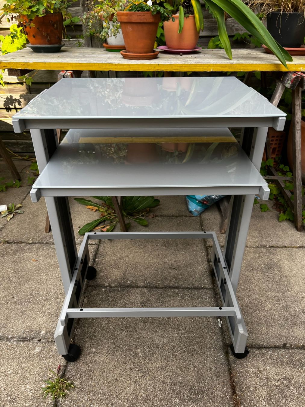 Supporti a parete: Sound Organisation HiFi Rack Computer Trolley – Usato da Zürich venduto da Allrounders