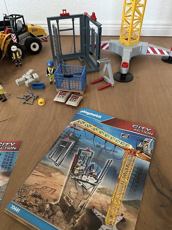 Playmobil Giocattoli: Playmobil Baustelle 70441, 70445, 70444 – Usato da Buchs SG venduto da pessego2008 3