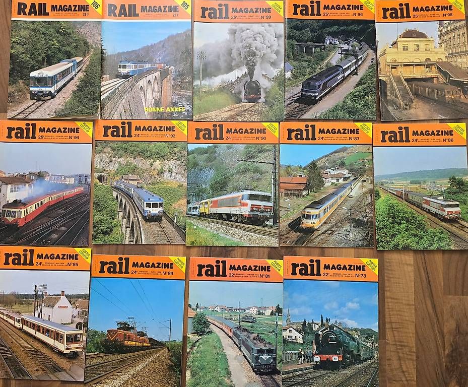 Libri: 14x rail magazine – Usato da Lignières venduto da grisoux41