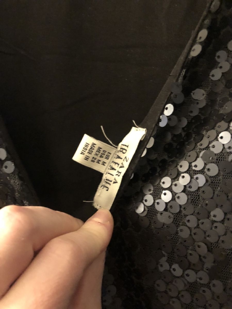 Zara Kleider: Robe à sequins gris Zara – Gebraucht aus Onex von kattrina 2