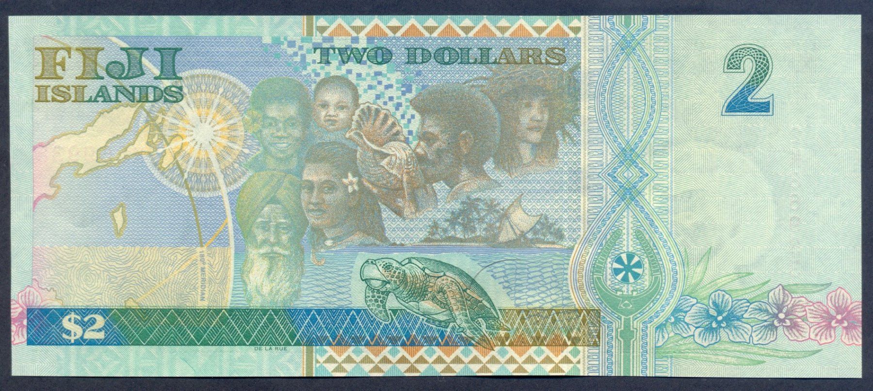 Banconote: Fiji 2 Dollar 2000 P-102a UNC, Commemorative Y2K – Nuovo (secondo la descrizione) da Schliern b. Köniz venduto da pizzitaxi 1