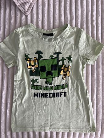 MINECRAFT T SHIRT NEUWERTIG GR 134/140