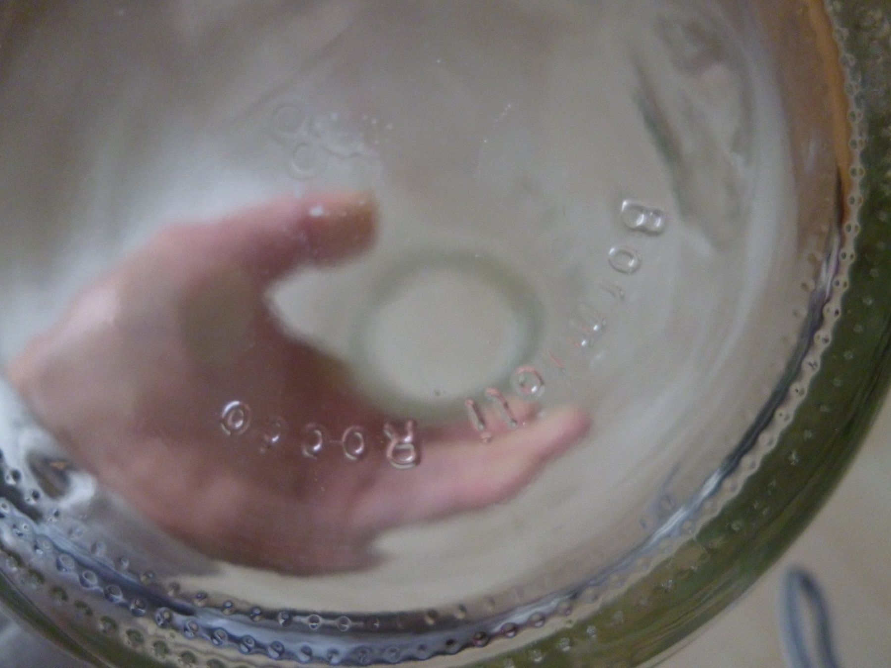 Caraffe: Glaskaraffe Bormioli Rocco  LITRO Wasser Trink Karaffe – Usato da Dättlikon venduto da Mamakuga 6