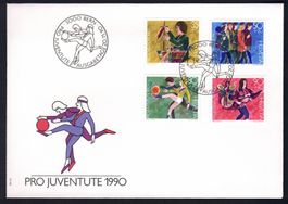 FDC Pro Juventute 1990