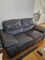 2 Teiliges Ledersofa von Schubiger Möbel