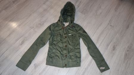 Khujo Jacke Gr. S Frühling Übergangsjacke grün neuwertig