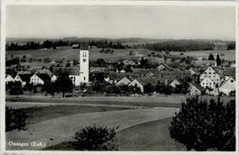 Ossingen ZH Ortsansicht Nr.8001 , 1950