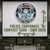Patch - Badge [POLICE CANTONALE CONTACT TEAM - CMH 2026]