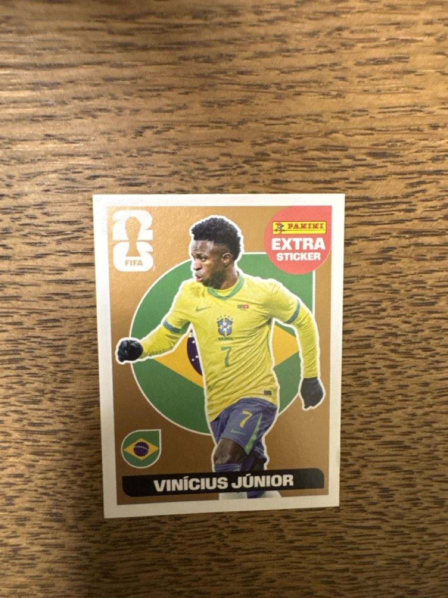 Panini Cartes à collectionner: Extra Sticker Vinicius Junior Panini WM 2026 – Neuf (Voir description) à Basel par luc_fg5y 2