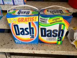 Verschiedene Dash Pulverwaschmittel à 5 kg