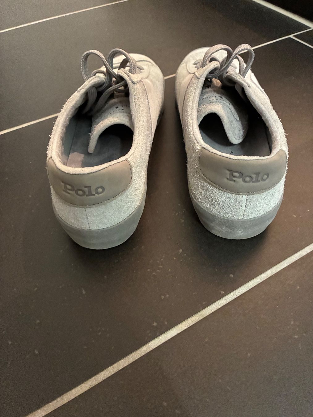 Marc O'Polo Herrenschuhe: Sneaker Polo Ralph Lauren grau Leder Grösse 41 – Gebraucht aus Sennhof von PaolaG01 3