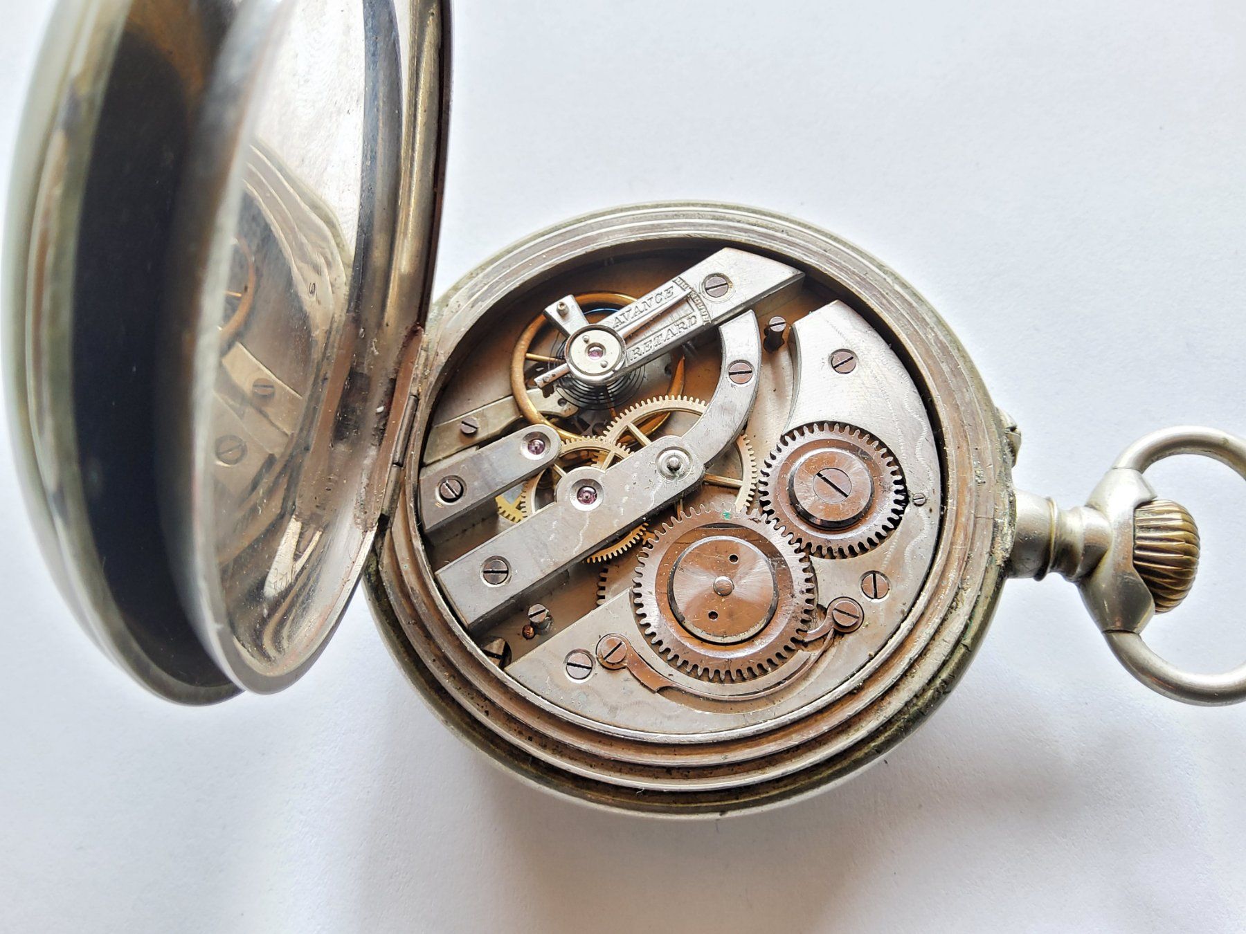 Uhren: Grande montre Régulateur  – Defekt aus Malleray von Broc-antique 7
