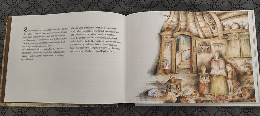 Libri: Kinderbuch "Schneeweisschen und Rosenrot" Brüder Grimm – Usato da Rickenbach BL venduto da Jo.Wie 1