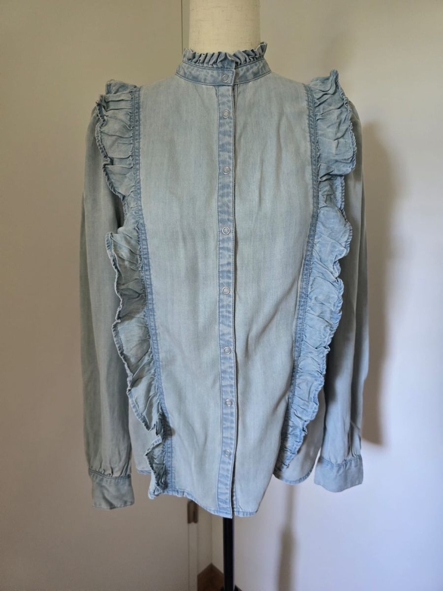 Camicette: Damen Bluse Sofie Schnoor hellblau Grösse XS neu – Nuovo e nell'imballaggio originale da Tecknau venduto da nor_npk6