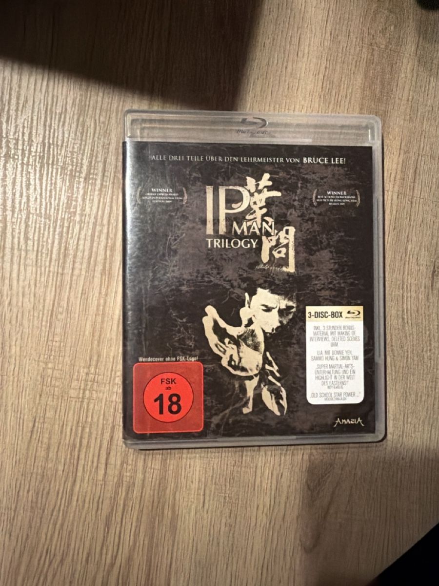 Tutti i DVDs: Ip Man Trilogy BluRay – Usato da Hagendorn venduto da masterchieff