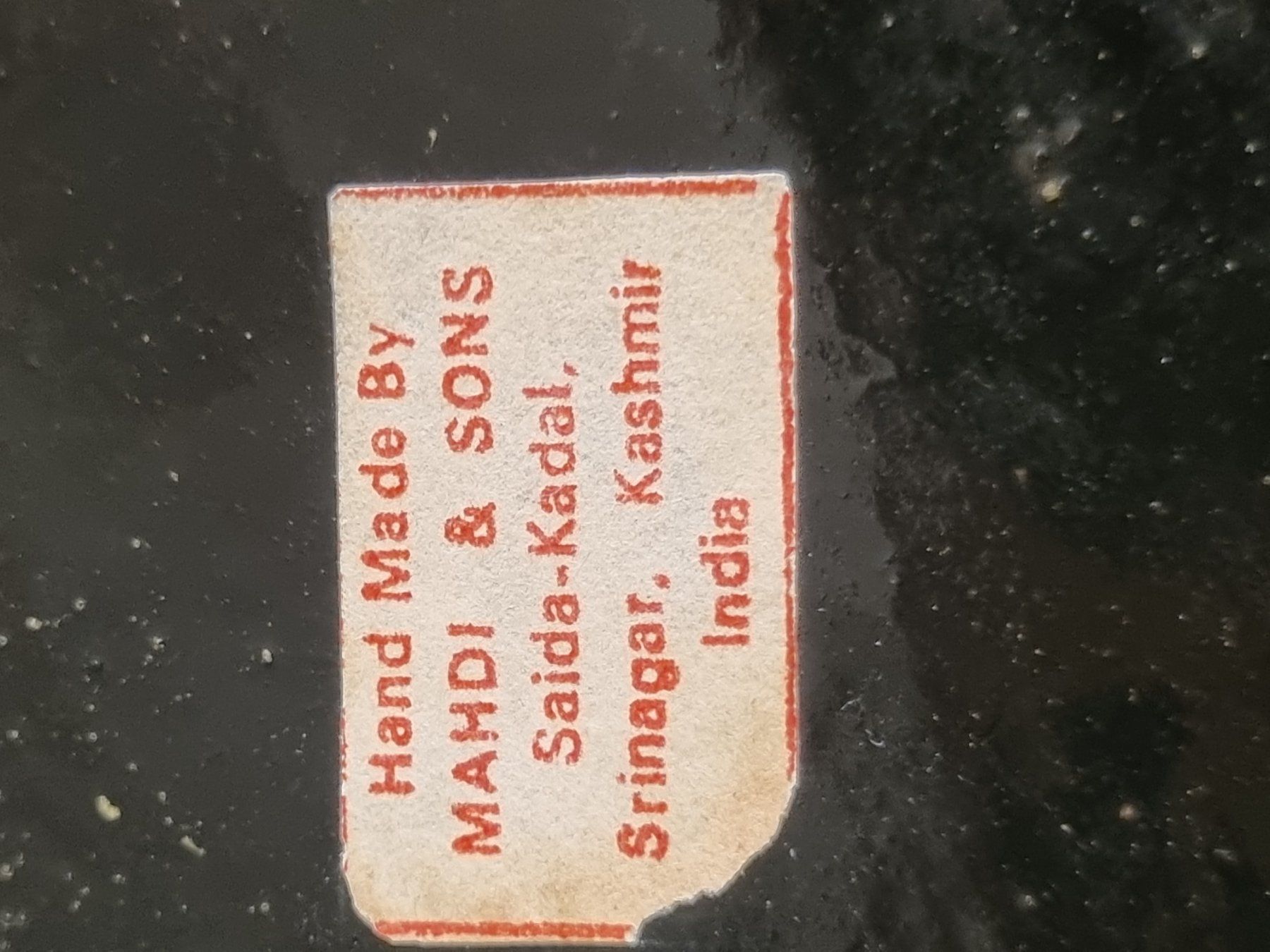 Sottobicchieri: Vintage Kashmir Untersetzer mit Box – Usato da Scharnachtal venduto da devin03 9