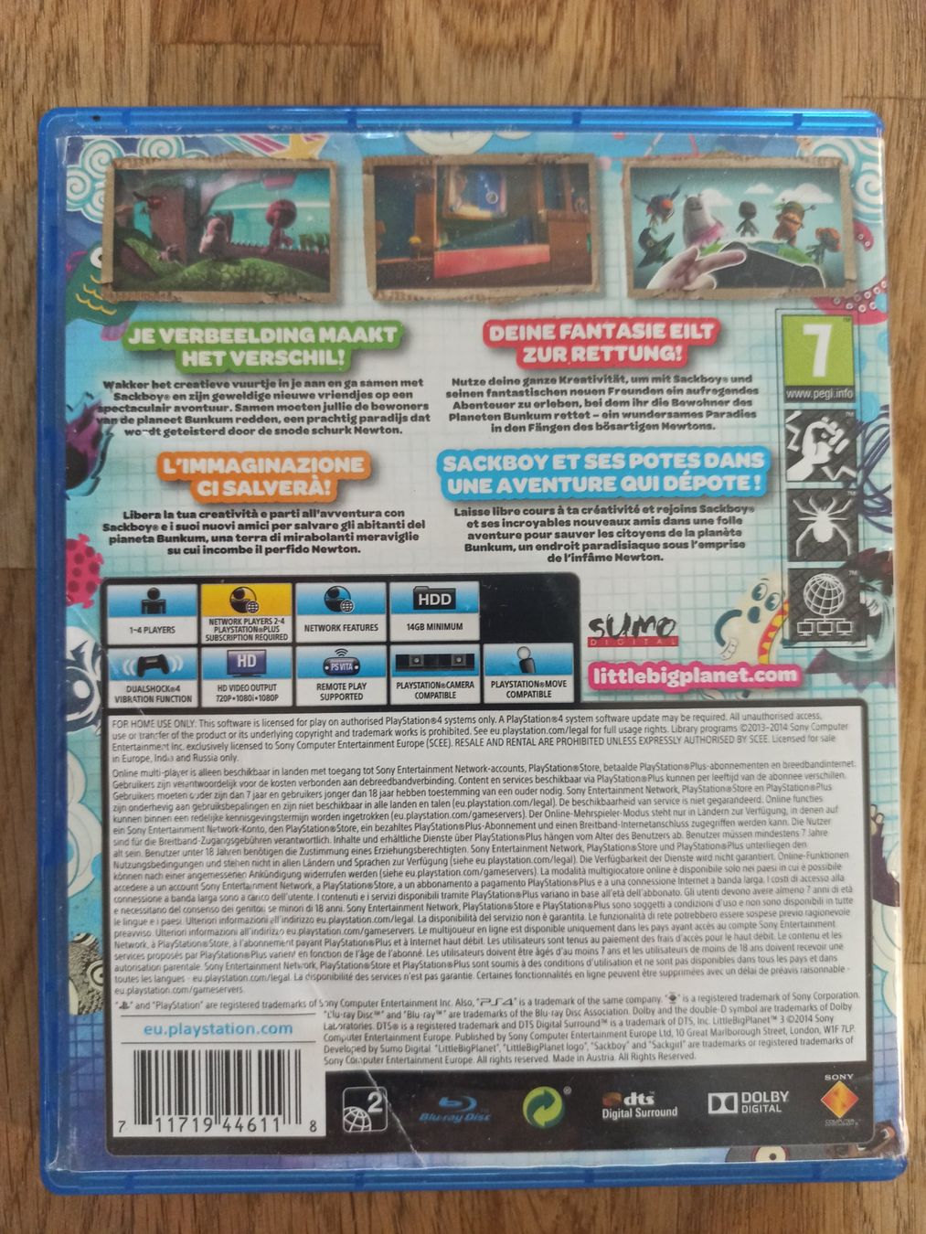 Giochi: Little Big Planet 3 PS4 / PS – Usato da Oberweningen venduto da mar_87mx 1