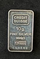 10g 999er Silberbarre Credit suisse