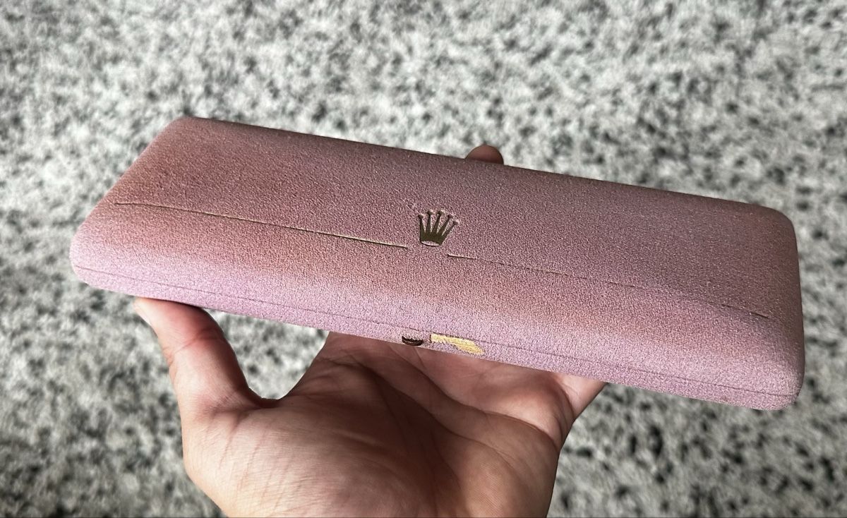 Rolex Orologi: Rolex cameleon box pink vintage – Usato da Genève venduto da LionKing-