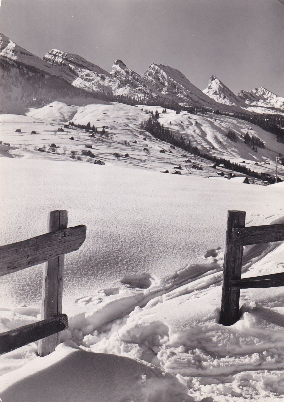Cartoline postali: Wildhaus - Churfirsten  1951 – Usato da Cormoret venduto da Pascalll2001