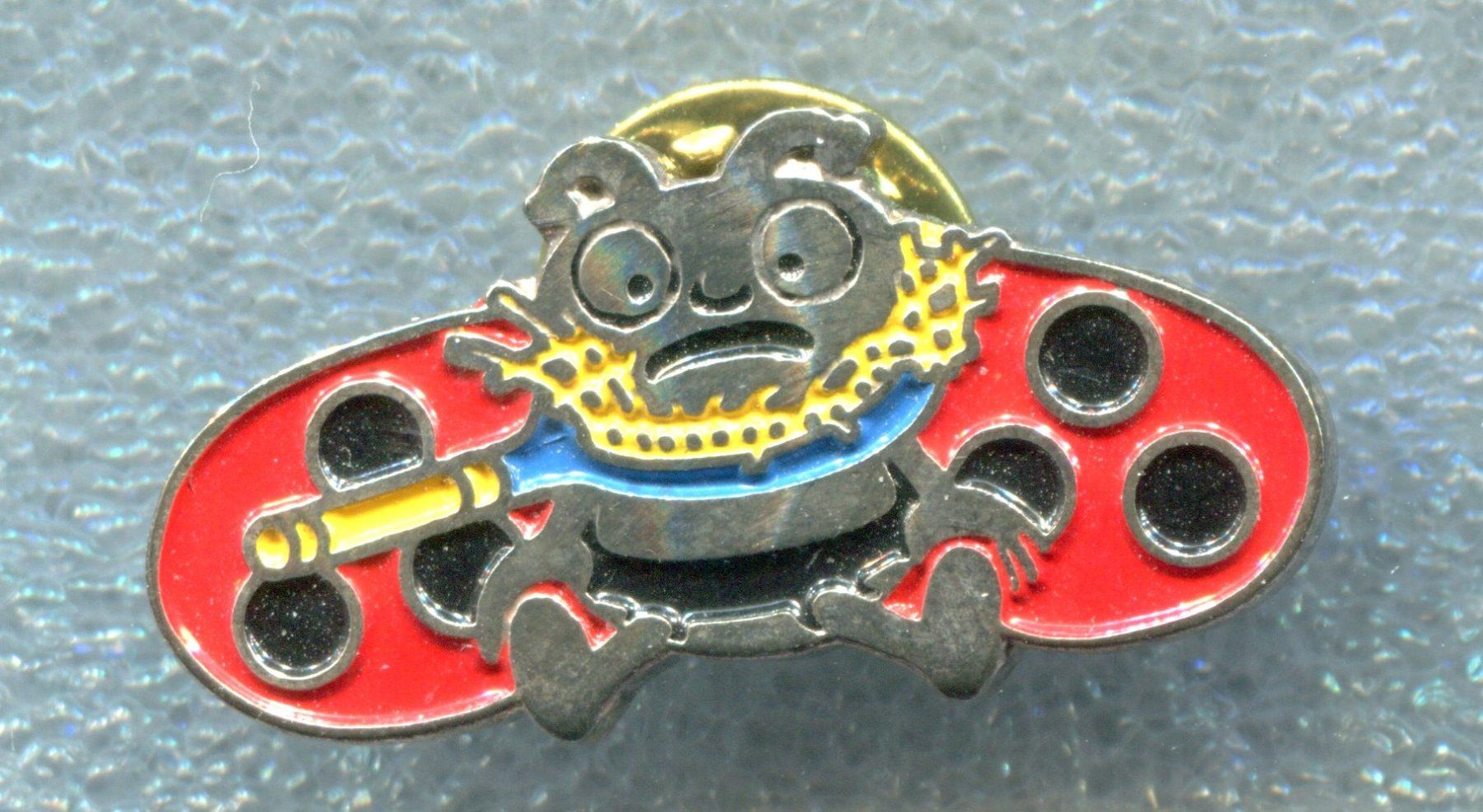 Placchette & Badge: BLICK Käfer  Tennis-Spieler – Usato da Winterthur venduto da Sammleroase