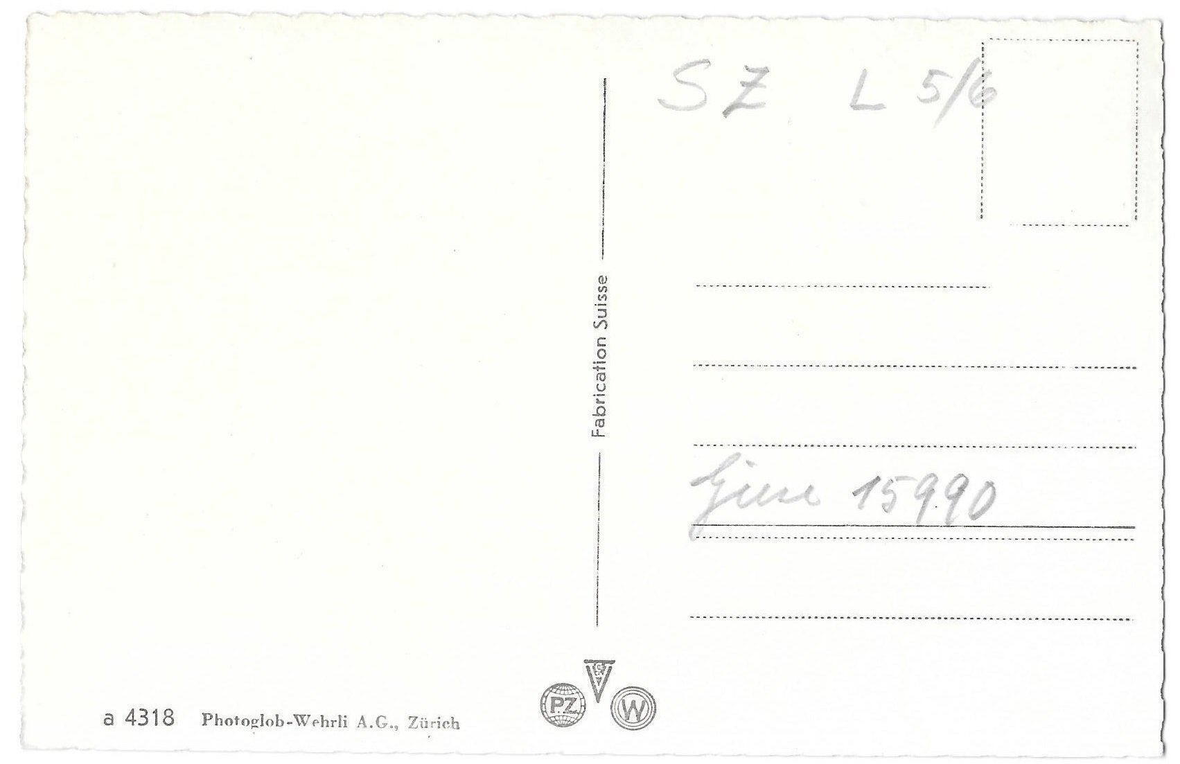 Cartoline postali: Brunnen St. Agatha-Kapelle Schweizerhof – Usato da Olten venduto da clotaldi 1