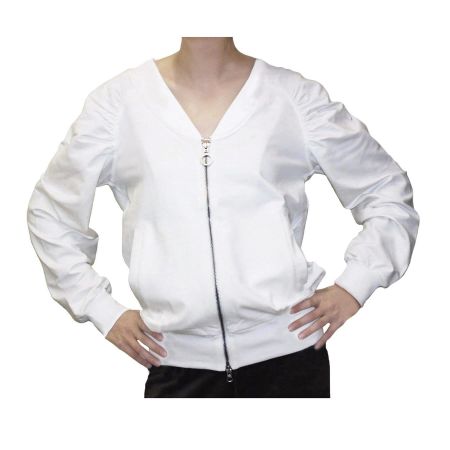 Adidas by Stella McCartney Damen Tennis Jacke /weiss/ Gr.40