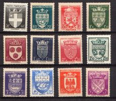 France -1942 - YT 553-564 / Mi 564-575 - neuf MNH**