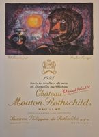 Mouton Rothschild Litho, 1998, Rufino Tamayo