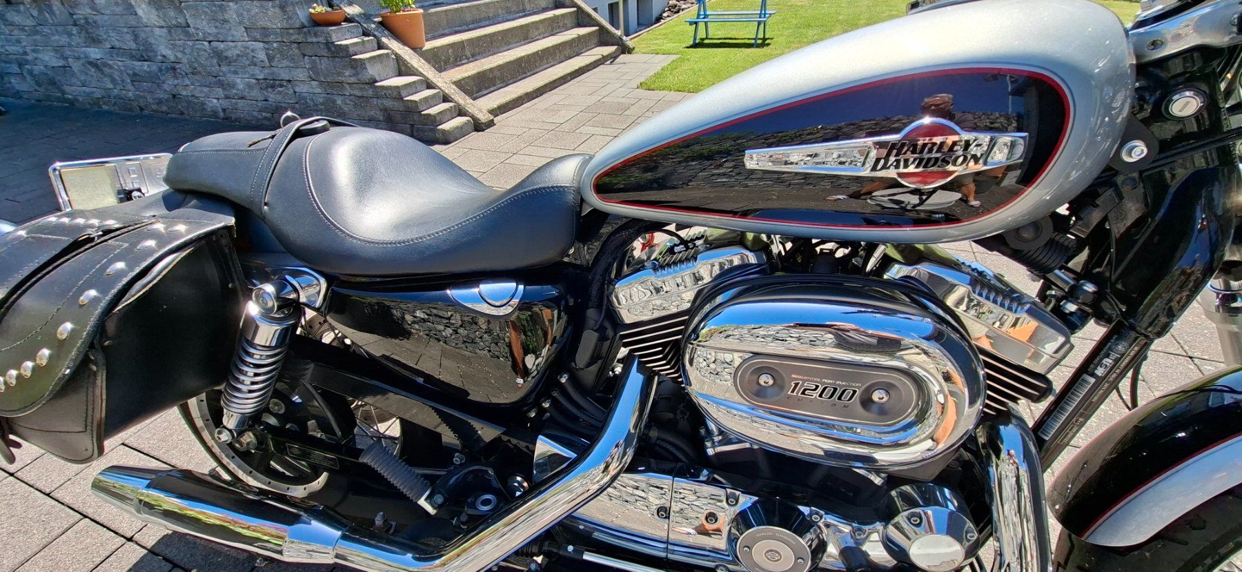 Harley-Davidson Chopper: Harley-Davidson XL 1200C, Custom ABS – Usato da Thun venduto da Beathun 5