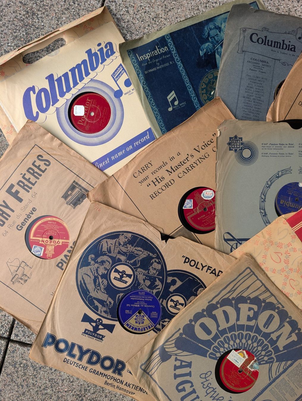 Dischi in vinile: Schellackplatten, 10 Stück – Usato da Safnern venduto da Piotr 2