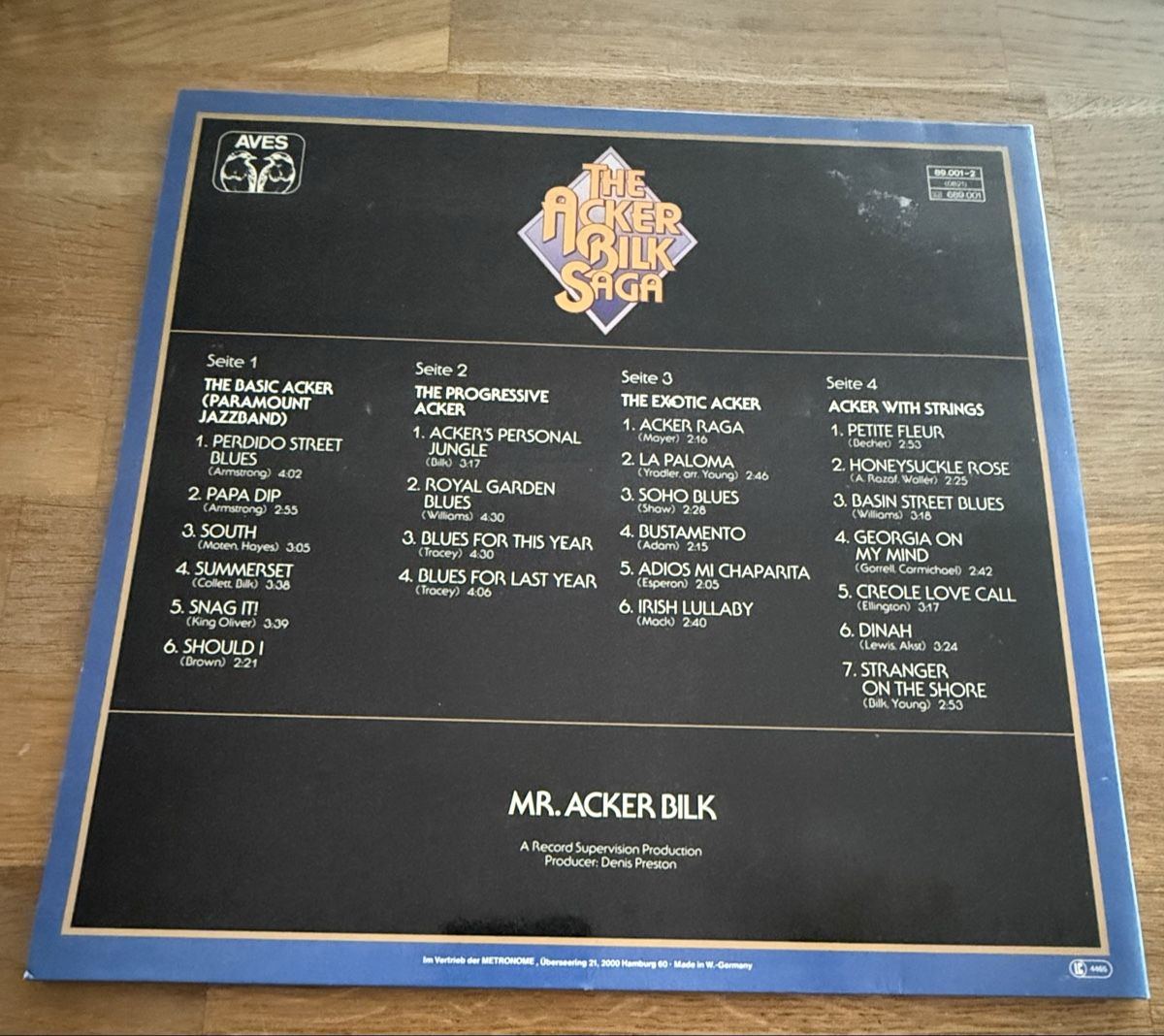 Dischi in vinile: Acker Bilk Saga 2LP Set Schallplatte – Usato da Goldach venduto da Donpancho 1