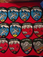 Geb Inf Bat 12x Badges Divers wie neu Original
