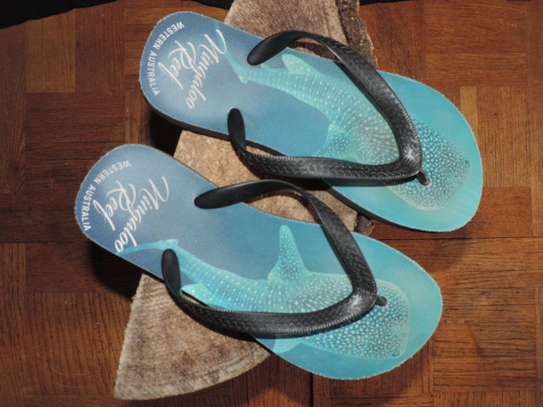 Herrenschuhe: tong noir Ningaloo Reef – Gebraucht aus Genève von Axelle333