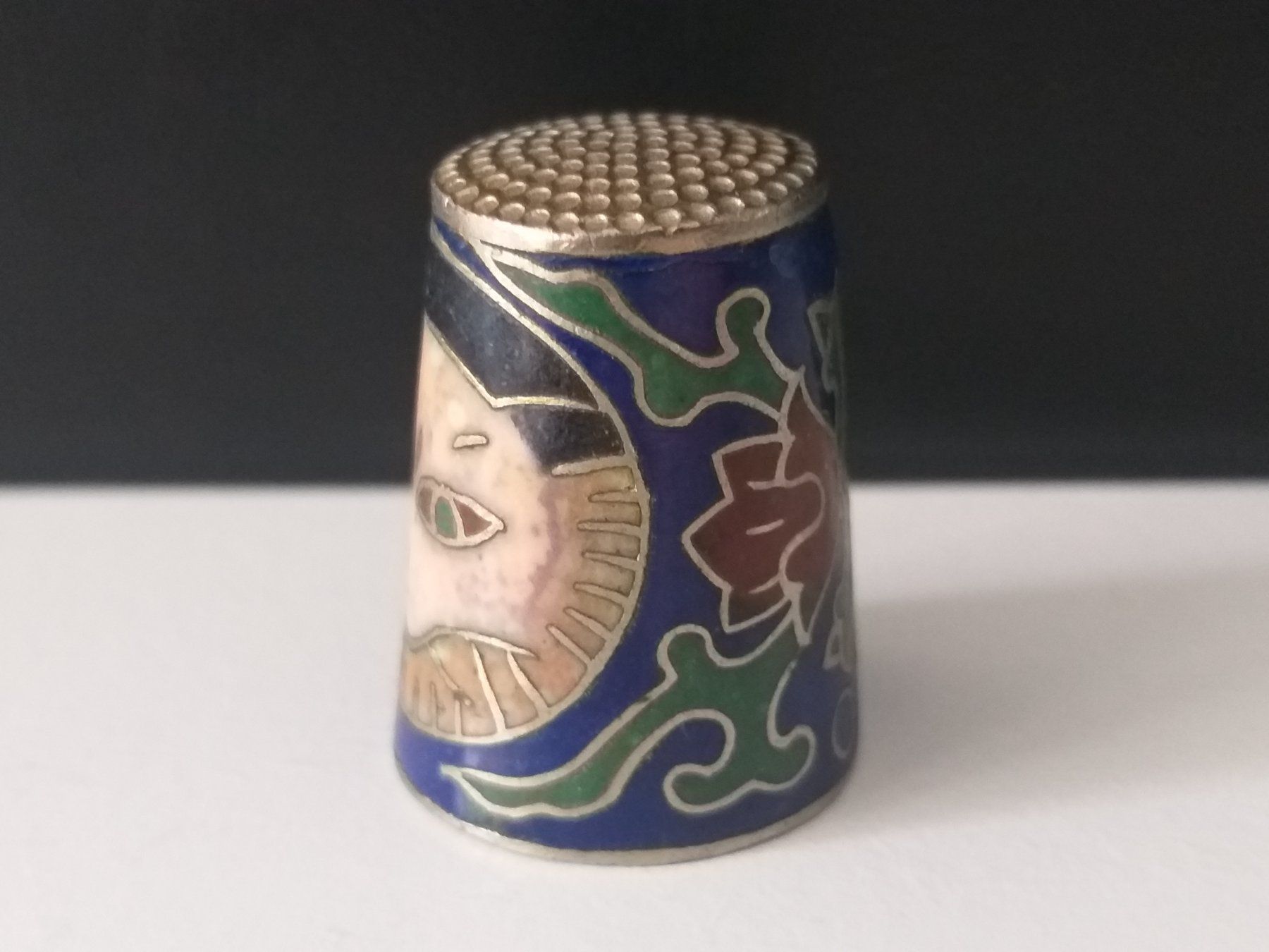 Fingerhüte: Dé à coudre cloisonné – Gebraucht aus Cossonay-Ville von Les_1001_perles 1