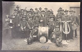 Historisches Ansichtskarte Musikgesellschaft um 1912 Rarität